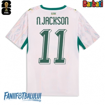 Senegal Nicolas Jackson #11 Tricou Fotbal Replică Mondial 2026 Barbati Acasa